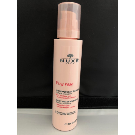 NUXE VERY ROSE LAIT D2MAQUILLANT ONCTUEUX 200ml